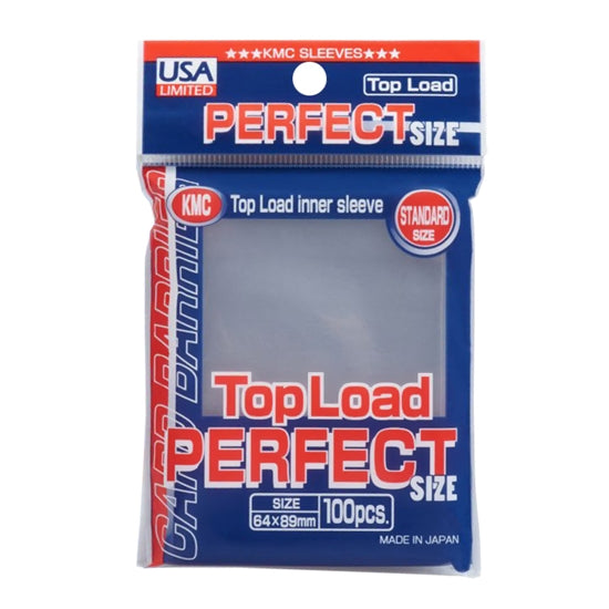 Topload Perfect Standard Size Sleeves KMC