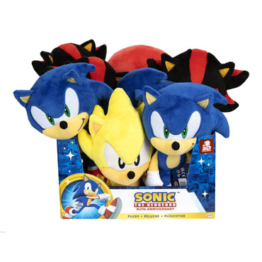 Shadow The Hedgehog - Sonic The Hedgehog 30th Anniversary Plush
