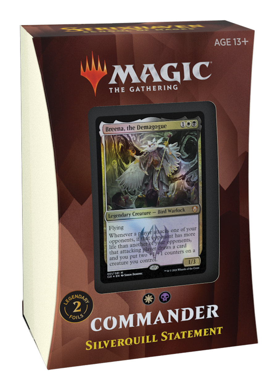 Image of Strixhaven: School of Mages Commander 2021 Decks