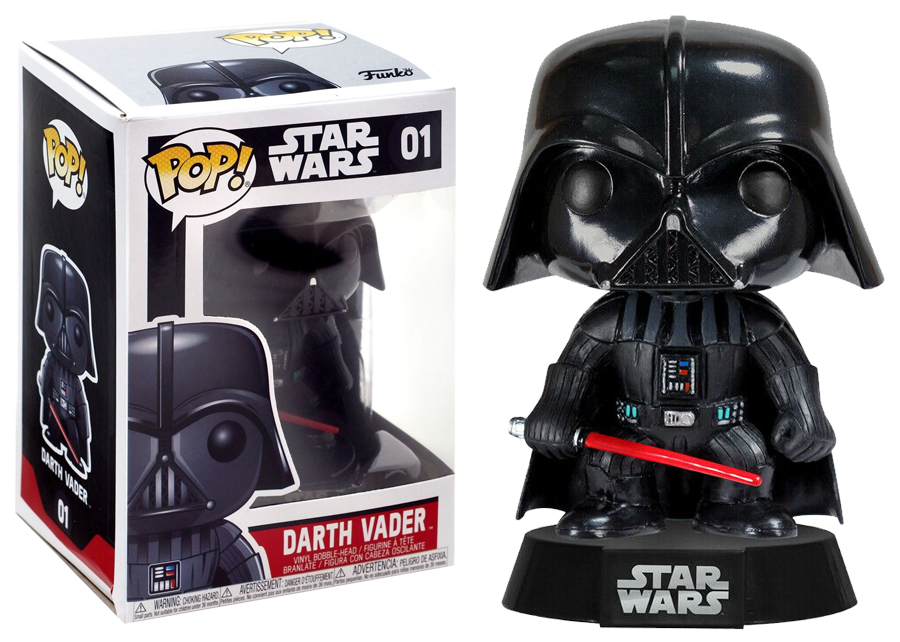 Image of Darth Vader (Star Wars) (Red/Black Box) #01