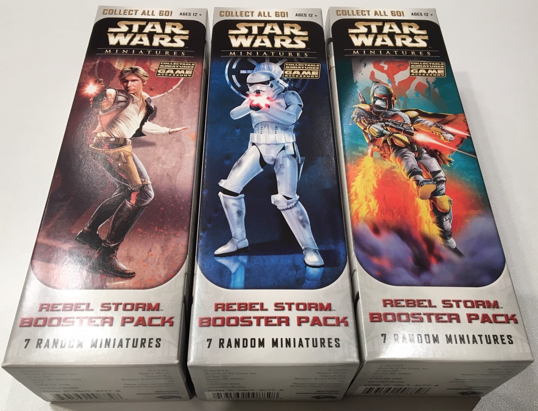 Image of Star Wars Miniatures Rebel Storm booster pack