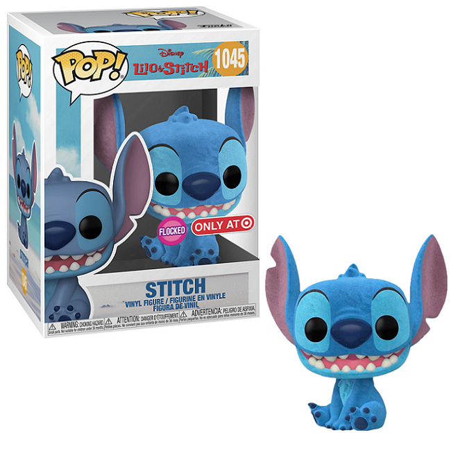 Image of Stitch (Target Exclusive) (Flocked) (Lilo & Stitch) #1045