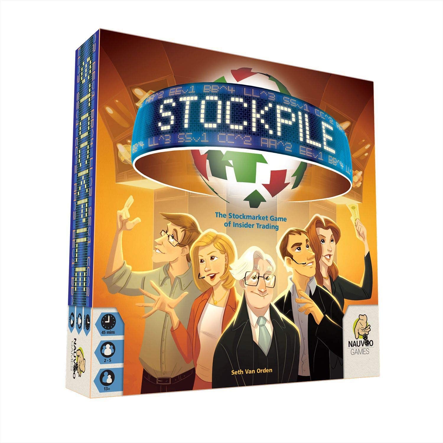 Image of Stockpile BOARD Game: The Stockmarket Game of Insider Trading