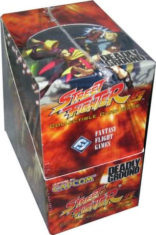 Street Fighter: Deadly Ground Collectible Card Game Booster Box