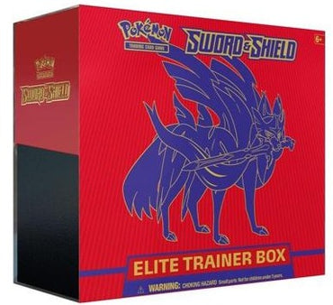 Sword and Shield Elite Trainer Box: Zacian - Pokemon