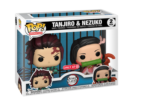 Tanjiro & Nezuko (2 Pack) (Target Exclusive) (Pop! Animation Demon Slayer)
