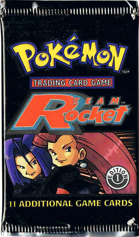 Team Rocket 1st Edition  Booster Pack