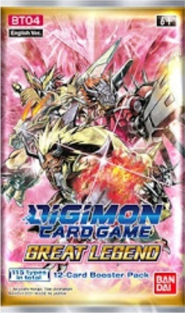 GREAT LEGEND BOOSTER PACK - DIGIMON CARD GAME