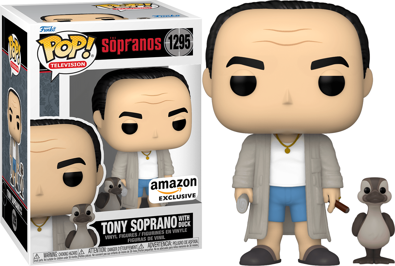 Image of Tony Soprano with Duck #1295 (THE SOPRANOS) Amazon Exclusive