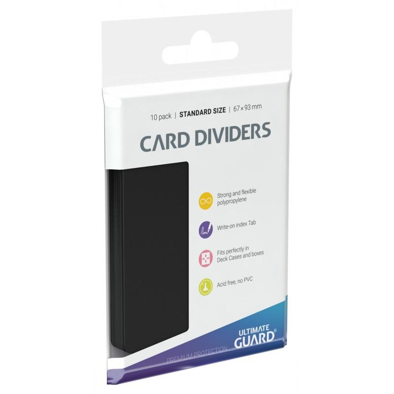 Image of Black Card Dividers Ultimate Guard