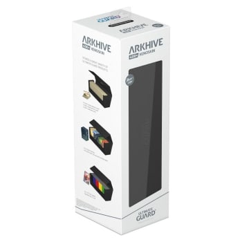 Image of Arkhive Ultimate Guard Black 400+ Mono Color Deckbox