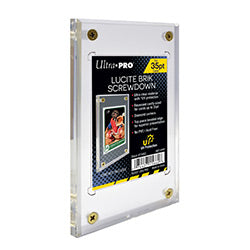 Ultra Pro 3x5 Lucite Brik Screwdown 35pt (UV Protection)