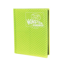 Image of Highlighter Yellow Holofoil Portfolio - Monster 4 Pocket Portfolio