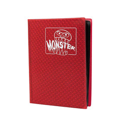 Red Holofoil Portfolio - Monster 4 Pocket Portfolio