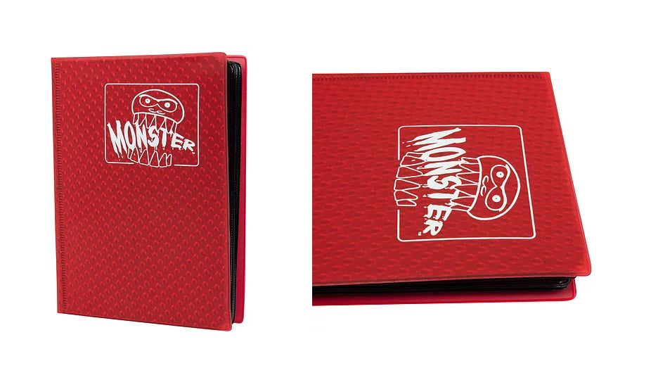 Image of Red Holofoil Portfolio - Monster 4 Pocket Portfolio
