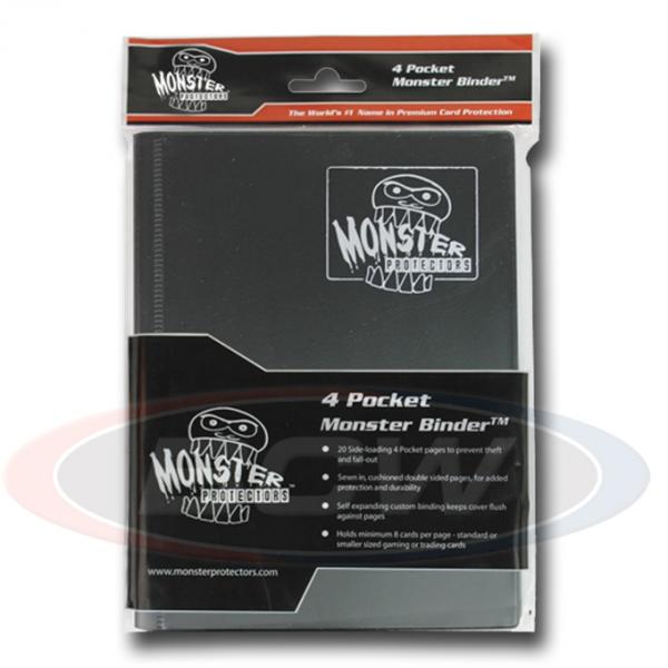 Image of Black Matte - Monster 4 Pocket Portfolio
