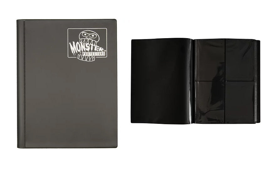 Black Matte - Monster 4 Pocket Portfolio