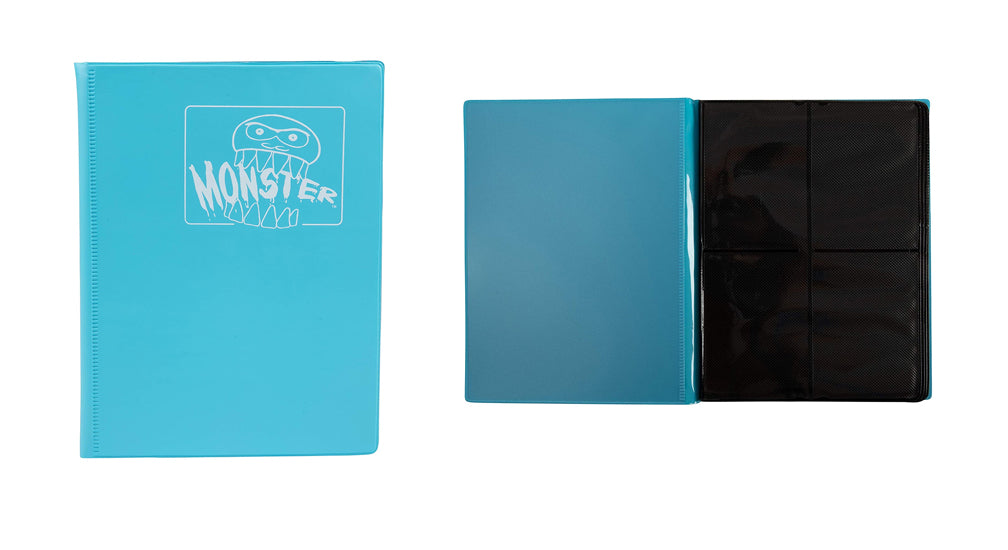 Image of Blue Matte - Monster 4 Pocket Portfolio