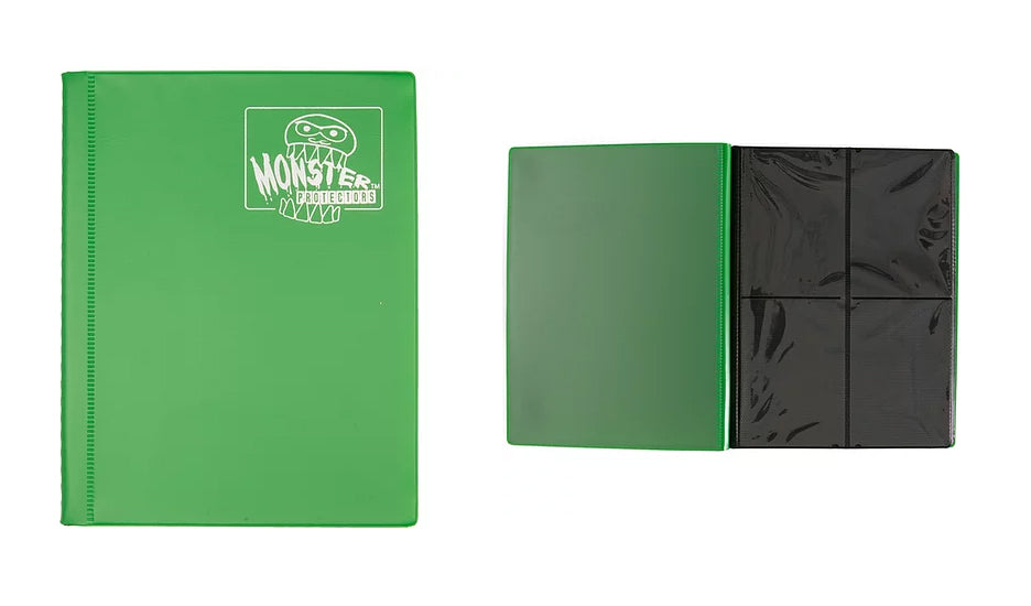 Image of Emerald Green Matte - Monster 4 Pocket Portfolio