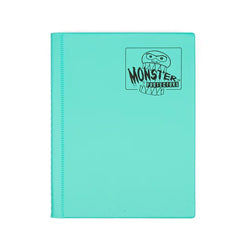 Teal Matte - Monster 4 Pocket Portfolio