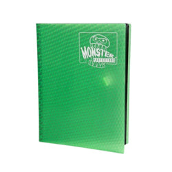 Green Holofoil Portfolio - Monster 9 Pocket Portfolio