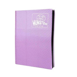 Purple Holofoil Portfolio - Monster 9 Pocket Portfolio