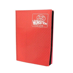 Red Holofoil Portfolio - Monster 9 Pocket Portfolio