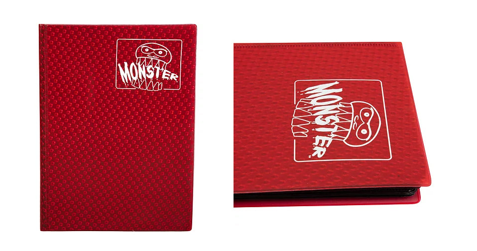 Image of Red Holofoil Portfolio - Monster 9 Pocket Portfolio