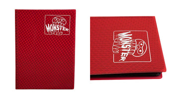 Red Holofoil Portfolio - Monster 9 Pocket Portfolio