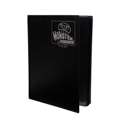 Black Matte - Monster 9 Pocket Portfolio