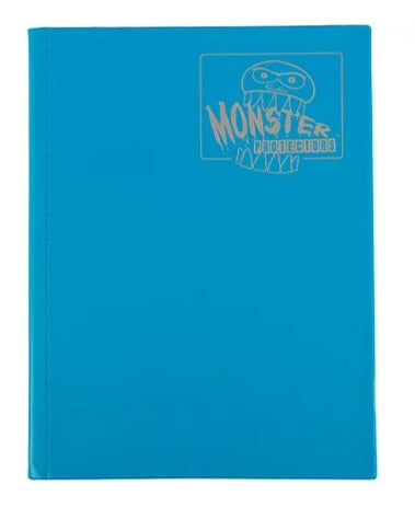 Image of Blue Matte - Monster 9 Pocket Portfolio