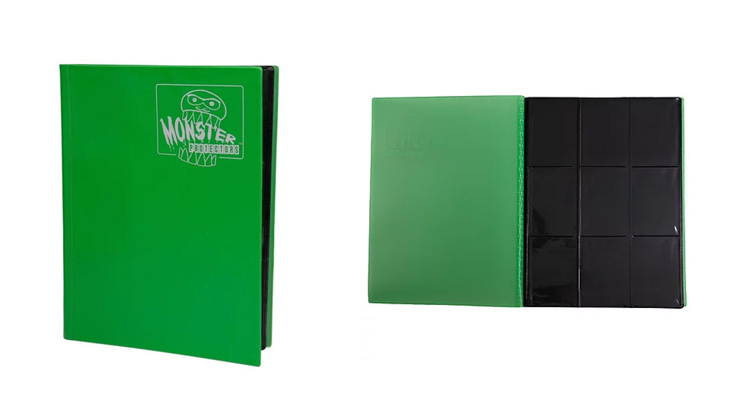 Image of Emerald Green Matte - Monster 9 Pocket Portfolio