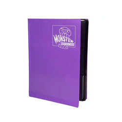 Purple Matte - Monster 9 Pocket Portfolio