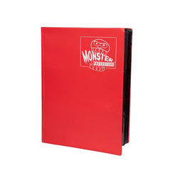 Red Matte - Monster 9 Pocket Portfolio