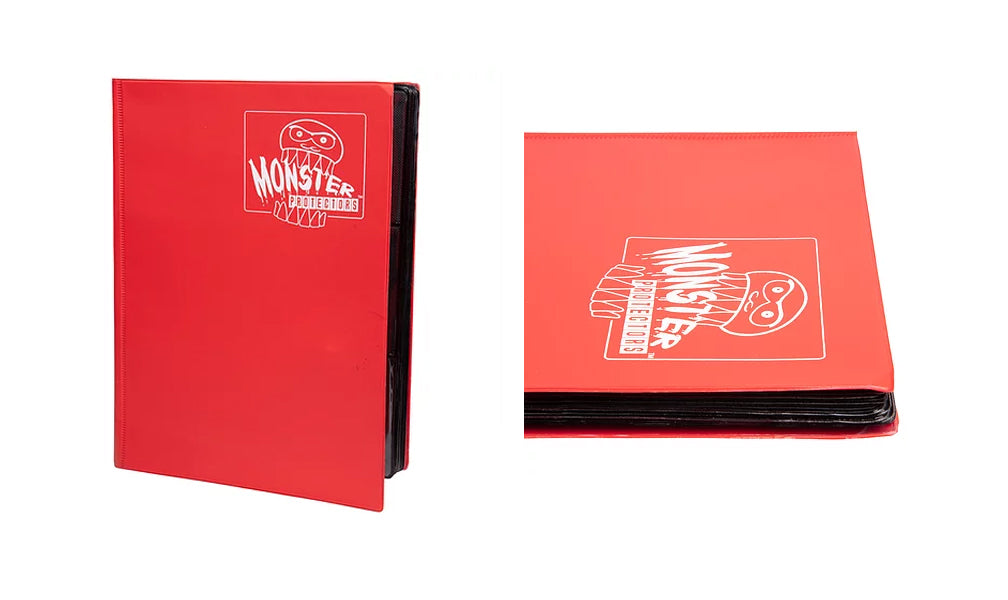 Image of Red Matte - Monster 9 Pocket Portfolio