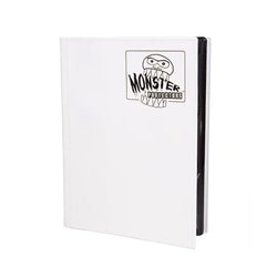 White Matte - Monster 9 Pocket Portfolio