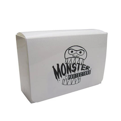 White Matte Double Monster Deck Box
