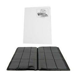 Image of White Mega Monster Matte - Monster 9 Pocket Portfolio