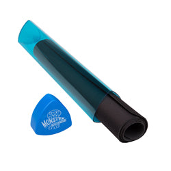 Image of Prism Blue (Translucent) Monster Playmat Tube