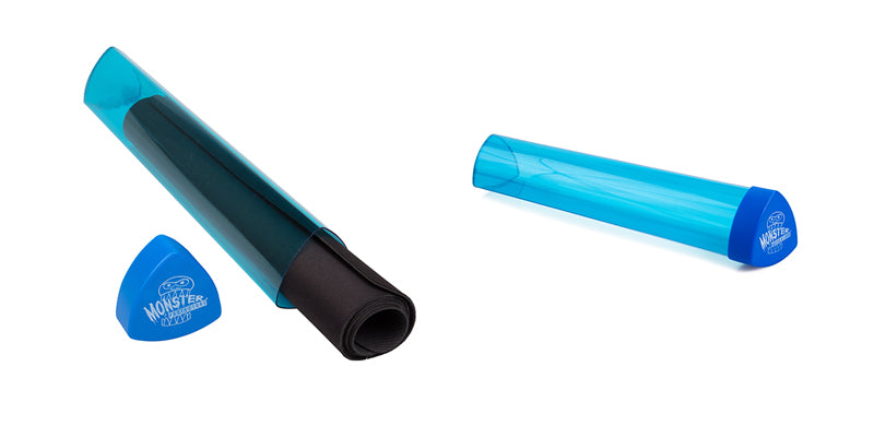 Image of Prism Blue (Translucent) Monster Playmat Tube
