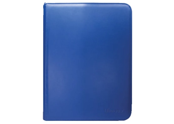 Image of Blue Pro Vivid 9 Pocket Zippered Binder