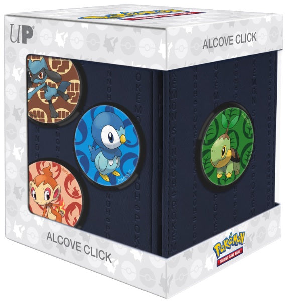 Image of Alcove Click (Ultra Pro) Deck Box - Sinnoh (Blue Riolu)