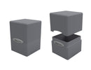 Smoke Grey Satin Cube Deck Box 100+