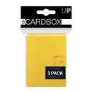 Yellow - Card Box Pro 15+ (3 Pack)