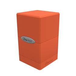 Image of Pumpkin Orange Satin Tower Deck Box 100+