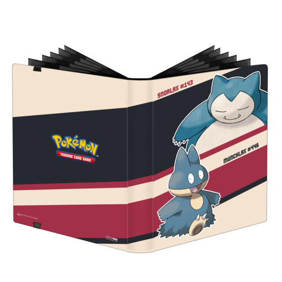 Image of Snorlax/Munchlax Pokemon 9 Pocket Pro Binder