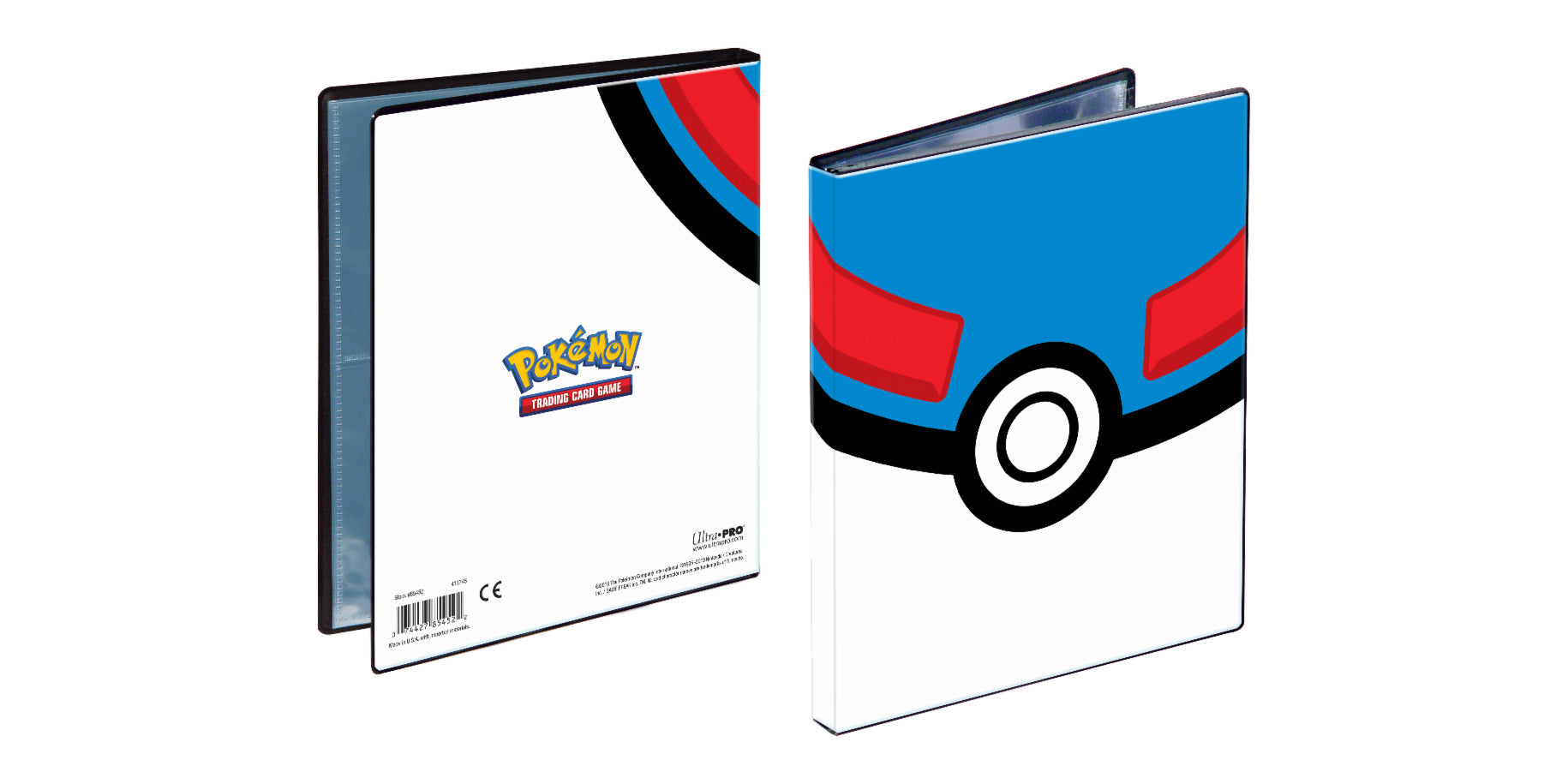 Image of Pokemon 4 Pocket Binder Great Ball