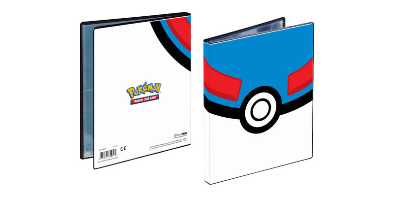 Pokemon 4 Pocket Binder Great Ball