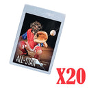 20 SEMI RIGID TALL/GRADED CARD SUBMISSION HOLDERS (20 ct)