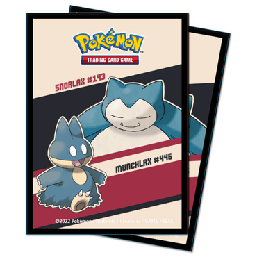 Snorlax & Munchlax Card Sleeves - Pokemon  [65 ct]